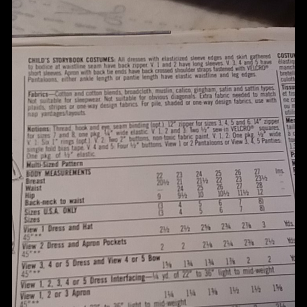 Simplicity Pattern 9947 - Picture 3 of 3